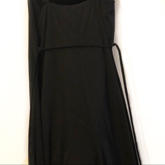 Forever 21 Cowl Scoop Neck Slip 90s Dress Tie Back - Picture 5 of 8